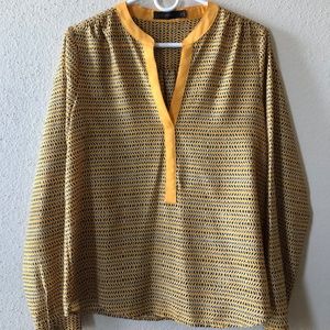 Women's The Limited Gold Blouse